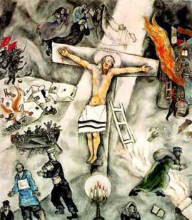Chagall's Christ in White