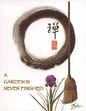 a garden is never finished