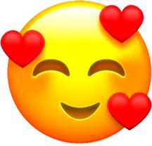 heart smile emoji