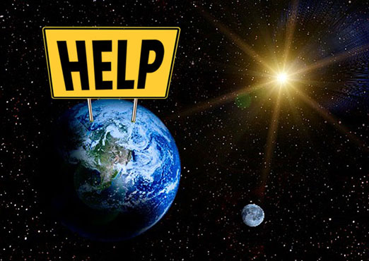 earth calls for help