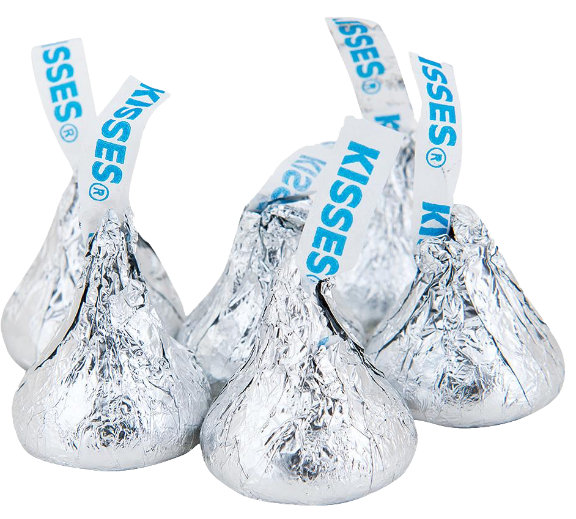 Hershey's kisses