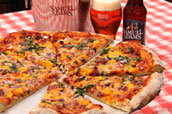 Pizza and beer