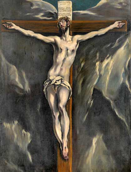 Jesus on the Cross, El Greco