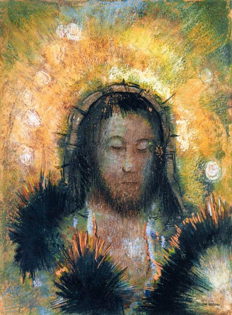 Christ's Head by Redon