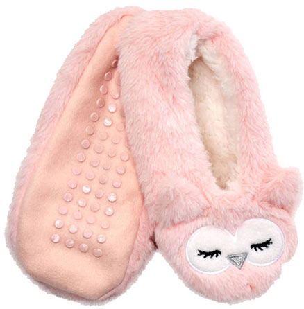 tasteful owl slippers