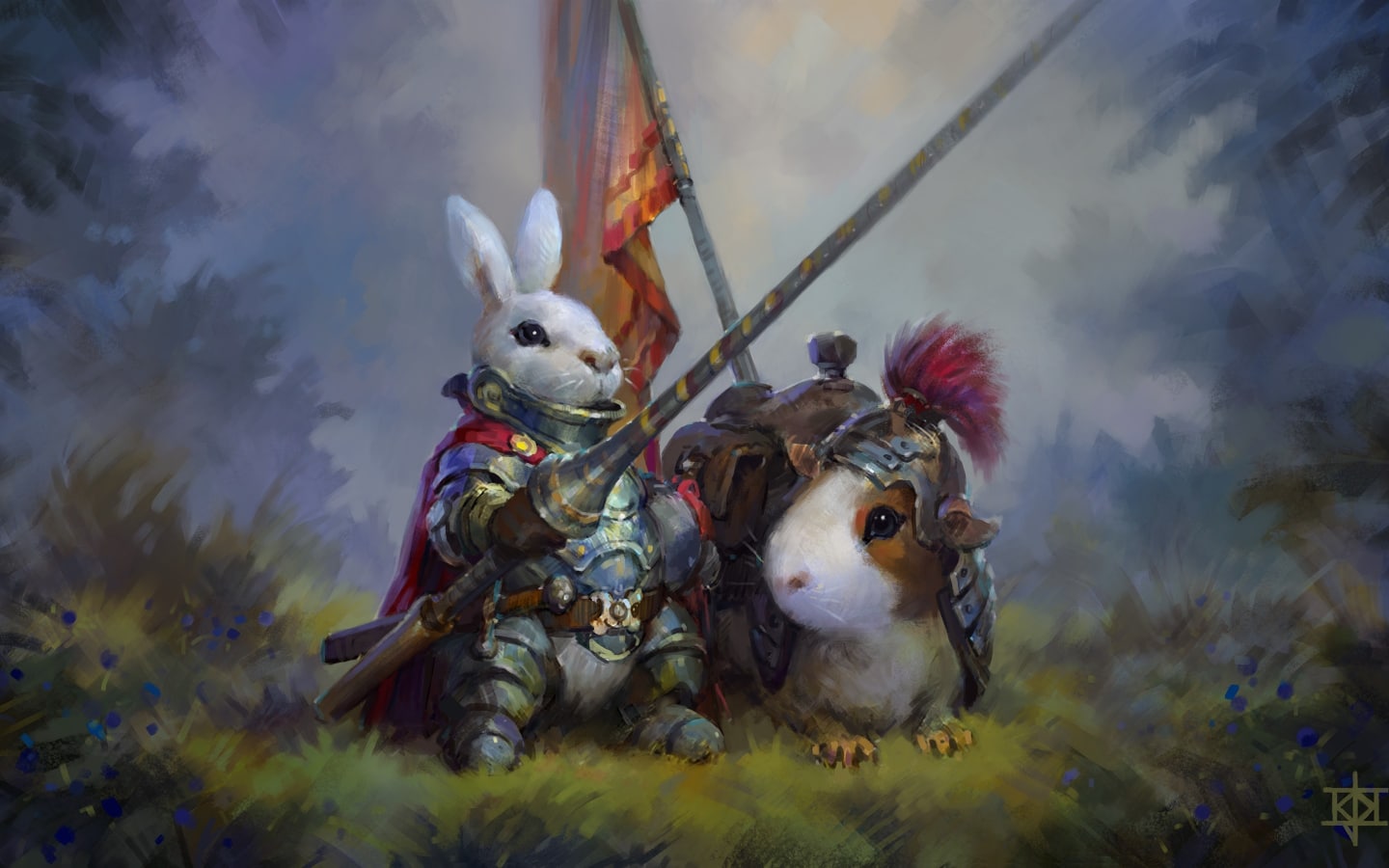 rabbit warrior