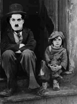 Chaplin as the Little Tramp