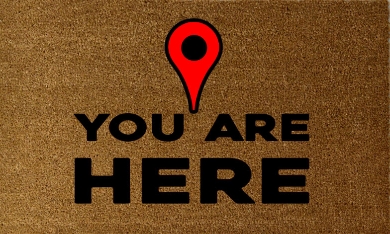 You are here